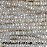 3519 center drilled pearl 2mm white color